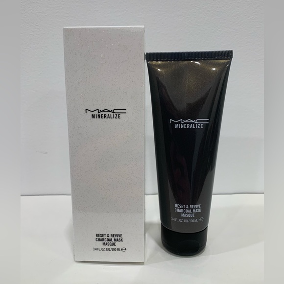 NWT MAC Mineralize Reset & Revive Charcoal Face Mask 100ml - Picture 3 of 7